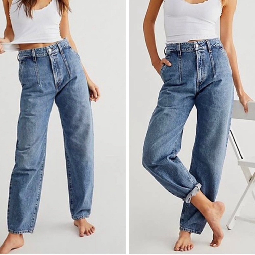 Agolde Balloon Baggy Taper Jeans Navigate, 25